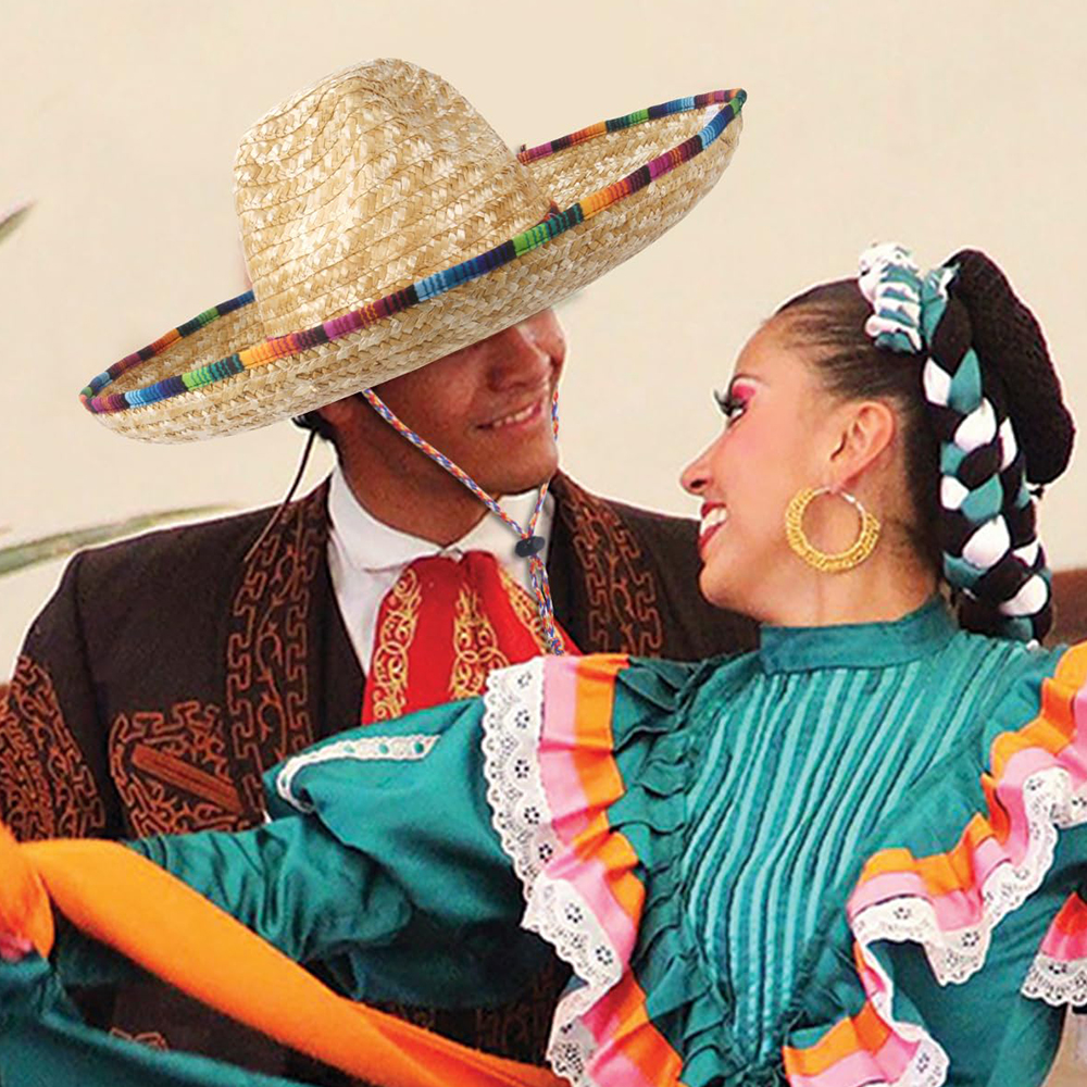 Mexican Sombrero Hat Straw Wea - Sun Hat Wide Brim recension och pris