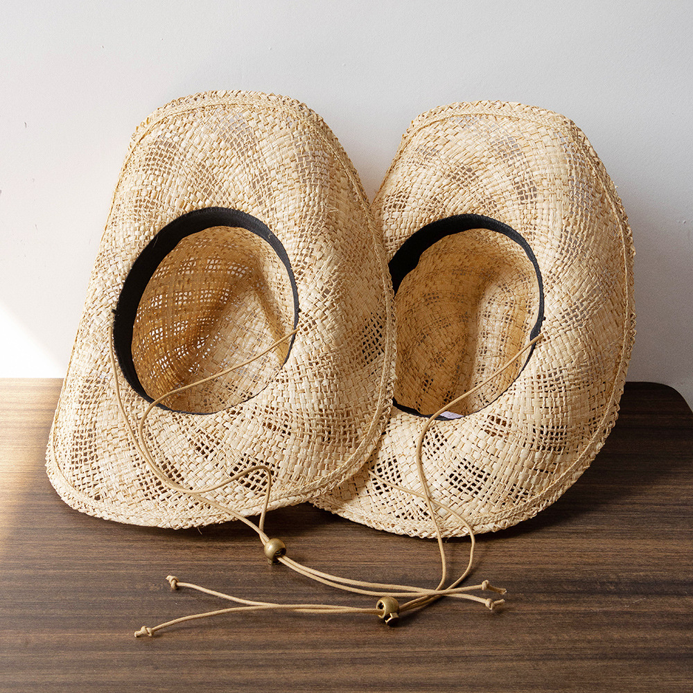 USPOP Wide Brim Straw Fedora U - Cowboy Hat Straw recension och pris