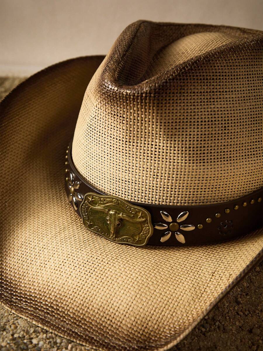 Western Style Straw Cowboy Hat - Cowboy Hat Straw recension och pris