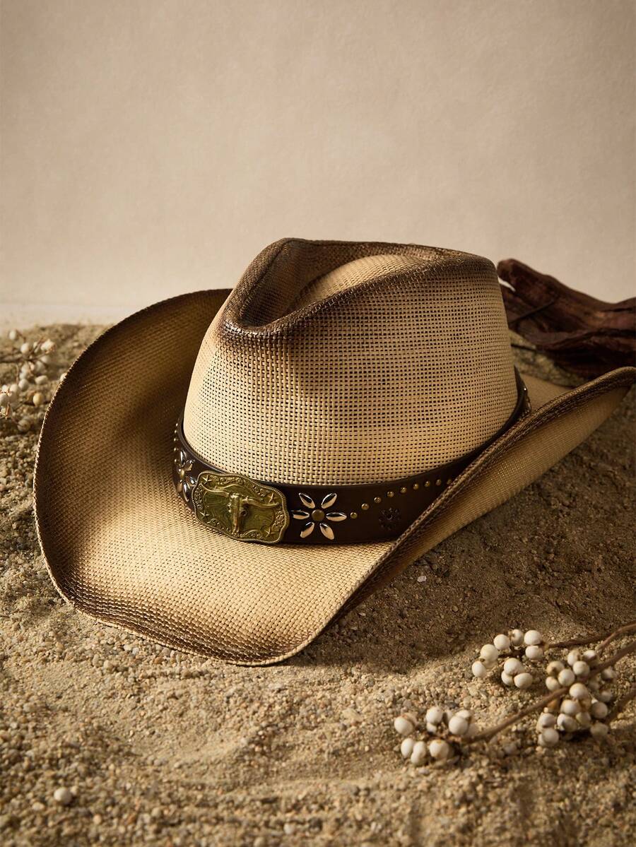 Western Style Straw Cowboy Hat - Cowboy Hat Straw recension och pris