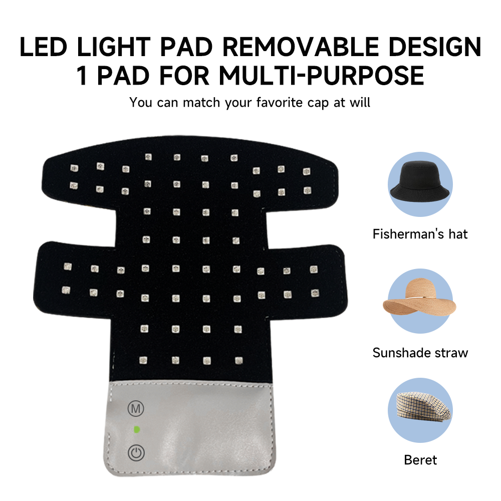 660nm&850nm Red Light Therapy  - Snapback Hat Flat recension och pris