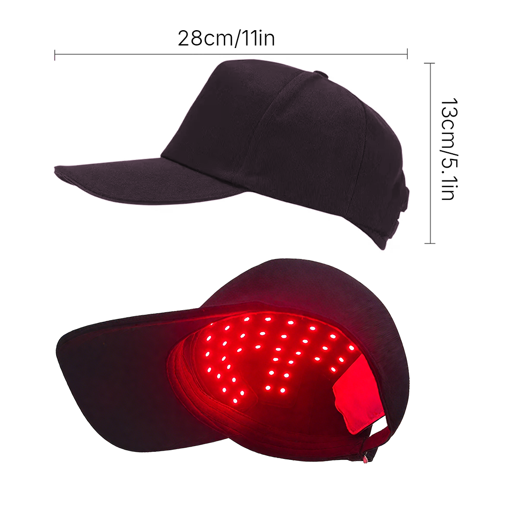 660nm&850nm Red Light Therapy  - Snapback Hat Flat recension och pris