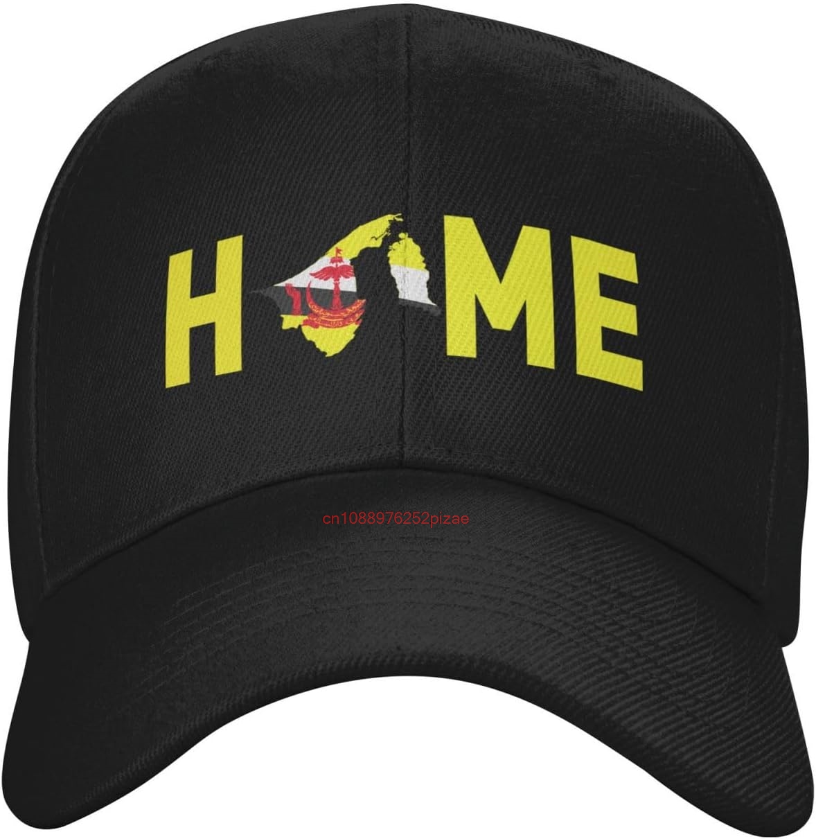 Brunei Map is Home Bruneian Cl - Golf Cap Dad recension och pris