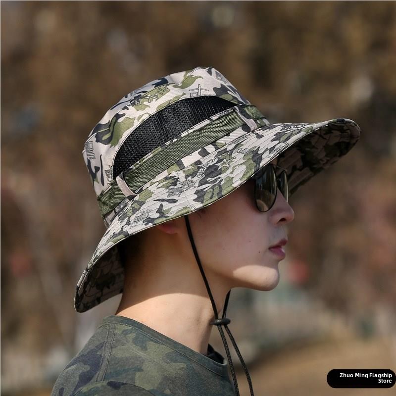 Men's Fishing Cap Casual Outdo - Sun Hat Wide Brim recension och pris